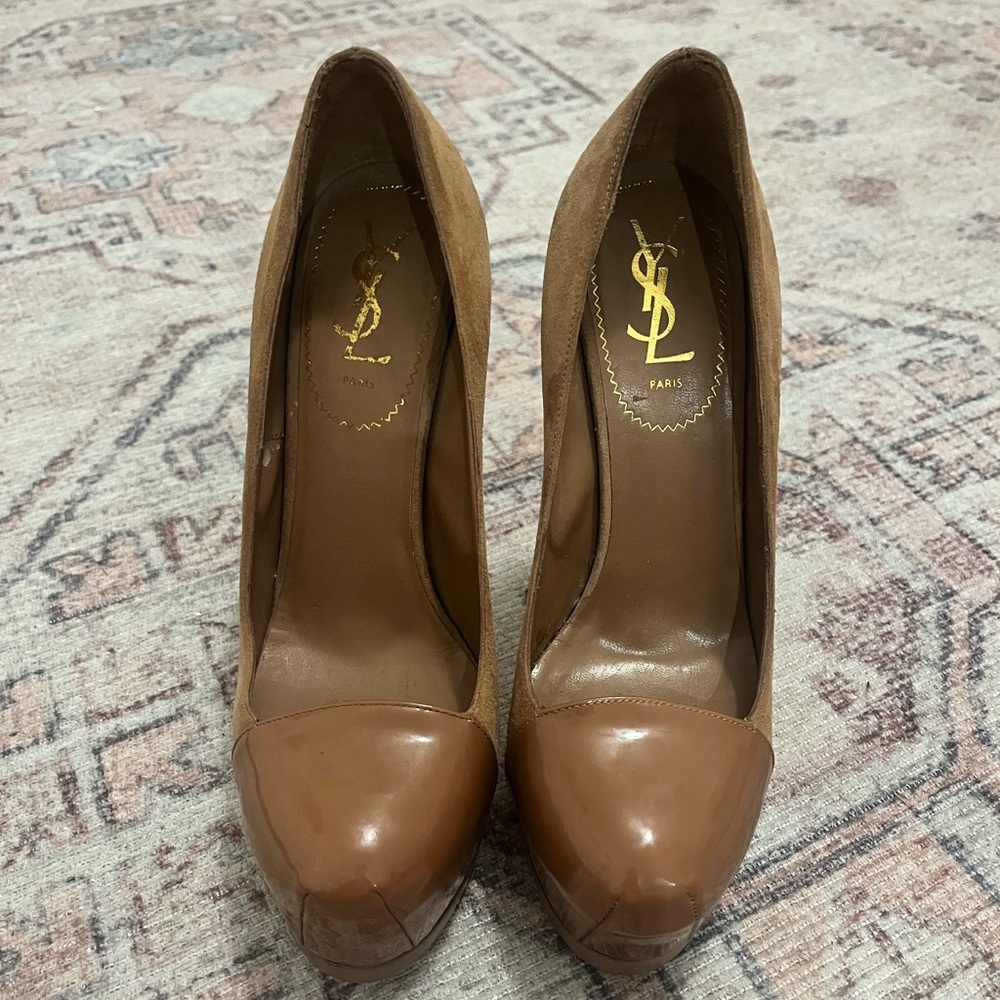 Yves Saint Laurent Tribtoo Platform Pumps
